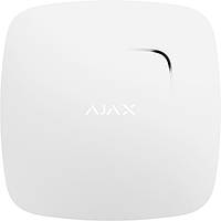 Ajax Беспроводной датчик дыма FireProtect, Jeweller, 3V CR2, 85 дБ, белый Tvoe - Порадуй Себя