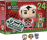 Адвент календарь Супер Героев Funko Pop! Advent Calendar - DC Super Heroes 2023 Funko FP73077