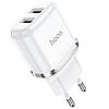 Мережевий зарядний пристрій Hoco N4 Aspiring 2USB/2,4A, White (731005), фото 4
