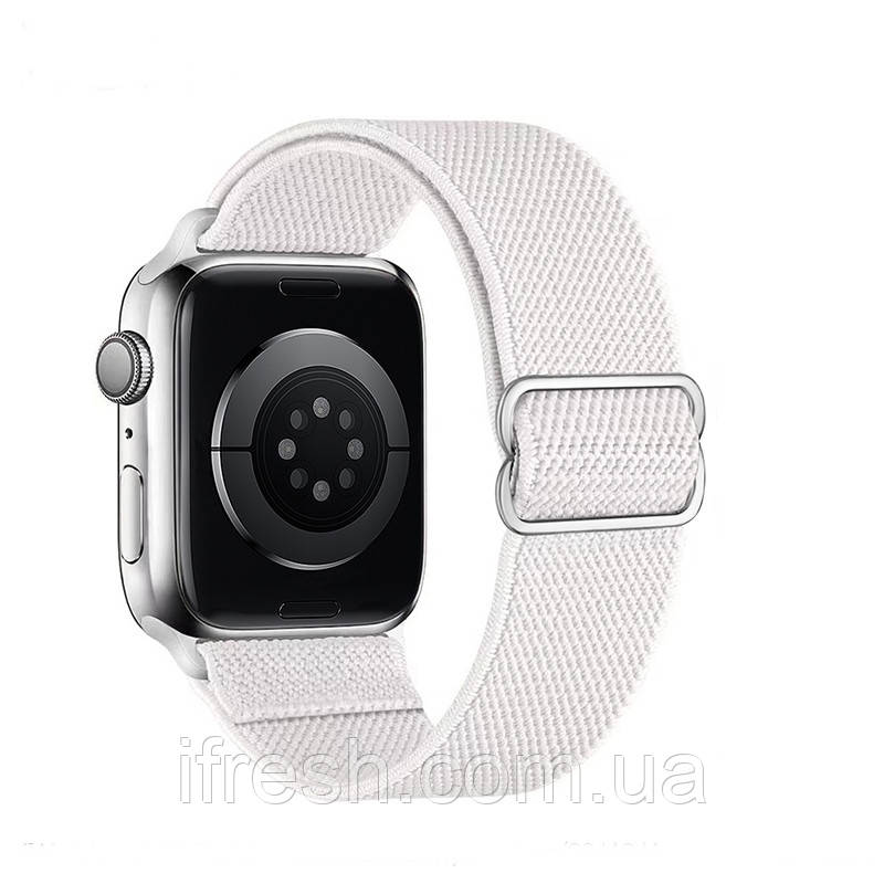 Ремінець Apple Watch Hoco iWatch WA04 Fashion elastic nylon 38-41mm, White (786586), фото 1