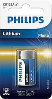 Philips Батарейка литиевая CR123A блистер, 1 шт  Tvoe - Порадуй Себя