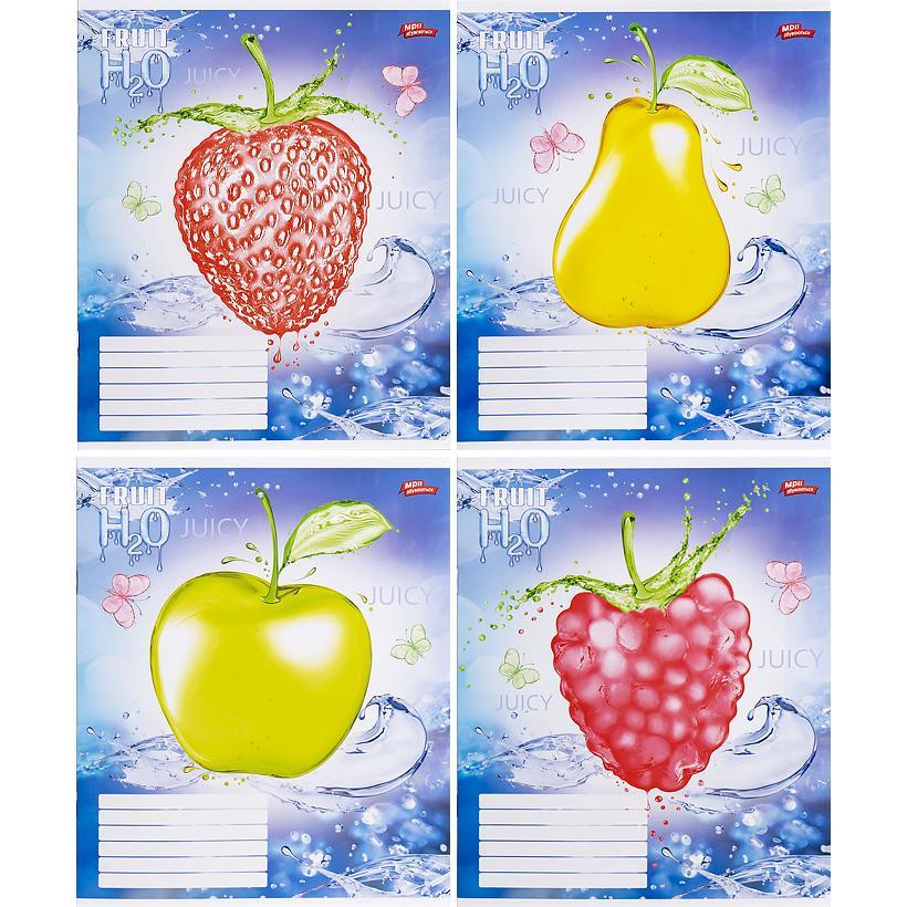 Зошит шкільний Мрії Збуваються 12арк коса з доп. лінією арт. 3365, фото 1