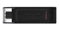 Kingston Накопитель 128GB USB 3.2 Type-C Gen 1 DT70 Tvoe - Порадуй Себя
