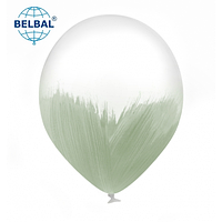 Латексна кулька BELBAL 12"(30 см) Браш оливковий