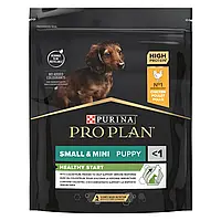 Сухий корм Purina Pro Plan Puppy Small&Mini Optistart для цуценят малих порід, з куркою, 700 г