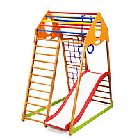 Дитячий спортивний комплекс для дому KindWood Plus 1