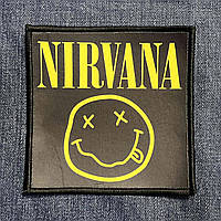 Нашивка Nirvana Smile друкована