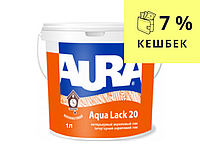 Лак акриловый AURA AQUA LACK 20 панельный 1л