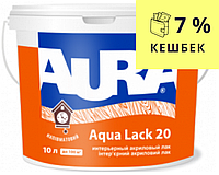 Лак акриловий AURA AQUA LACK 20 панельний 10л