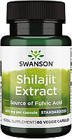 Мумие Swanson Shilajit Extract 60 капсул