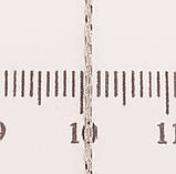 Кулон Xuping Родій із кристалами Swarovski на ланцюжку "Котик із кристалом Rose" довжина 40-45см х 1мм, фото 4