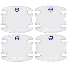 Захист під ручку дверей, наклейки VOLVO (Вольво) - Комплект 4 шт 9х8 см