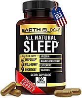 Снотворное средство Earth Elixir 4-in-1 Sleep Aid 120 капсул