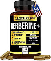 Бербериновая добавка Earth Elixir 4-in-1 Berberine 180 капсул