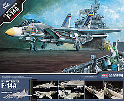 F-14A. Збірна модель літака у масштабі 1/48. ACADEMY 12253