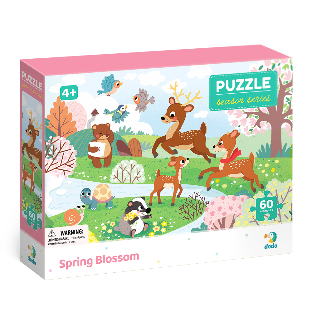 Пазл Природа розквітає, 60 елементів