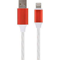 Оригінал! Дата кабель USB 2.0 AM to Lightning 1.0m 2A Cablexpert (CC-USB-8PLED-1M) | T2TV.com.ua