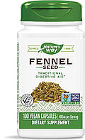 Традиционное средство для нормализации пищеварения Nature's Way Fennel Seed 100 капсул