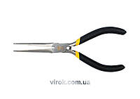 Щипці - тонкогубці міні VOREL : прямі, видожені L= 150 мм, з ізольованими ручками [12/120] Technohub - Гарант