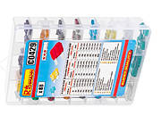 Набір запобіжників міні, стандарт, максі, 88 шт., C0429