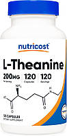 L-теанин Nutricost L-Theanine 200mg 120 капсул