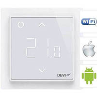 Терморегулятор DEVIreg Smart Pure White с управлением через Wi-Fi