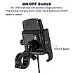 Тримач для телефону на кермо з функцією швидкого бездротового заряджання, фото 7