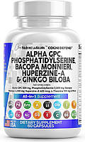 Добавка для хорошего самочувствия Clean Nutraceuticals Alpha GPC Choline 60 капсул