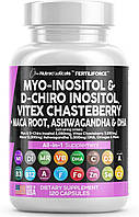 Добавка для повышение фертильности Clean Nutraceuticals Myo-Inositol & D-Chiro Inositol 120 капсул