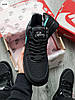 Чоловічі кросівки Nike Air Force 1 Low Tiffany Black Mint Найк Аір Форс Тіффані чорні нубук шкіра демісезон, фото 7