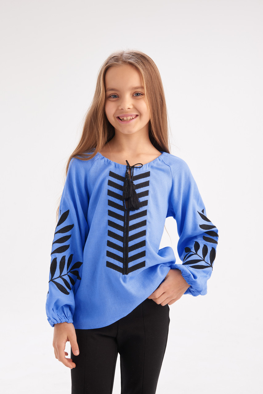 Вишиванка для дівчинки MEREZHKA "Папороть"