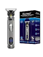 Оригінальний Тример Kemei, машинка для гоління та стрижки бороди та волося. Професійний тример Kemei KM-700H