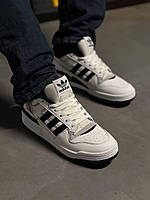 Кроссовки Adidas Forum Low White Black