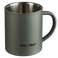 Термокружка Insulated Mug 450ml Olive Mil-Tec, Німеччина