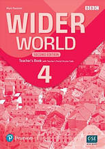 Wider World (2nd Edition) 4 Teacher's Book with Teacher's Portal Access Code / Книга для учителя