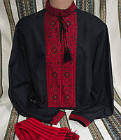Чоловіча сорочка вишиванка з ручною вишивкою "Славута"