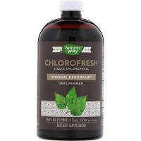 Трави Nature's Way Рідкий Хлорофіл, Liquid Chlorophyll, (не ароматизований), 473 (NWY-03502)