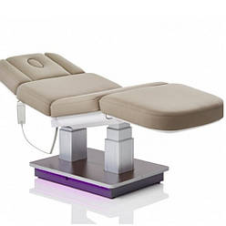 Масажний стіл стаціонарний електричний з підігрівом Spa wellness кушетка 4 мотори SENSITY