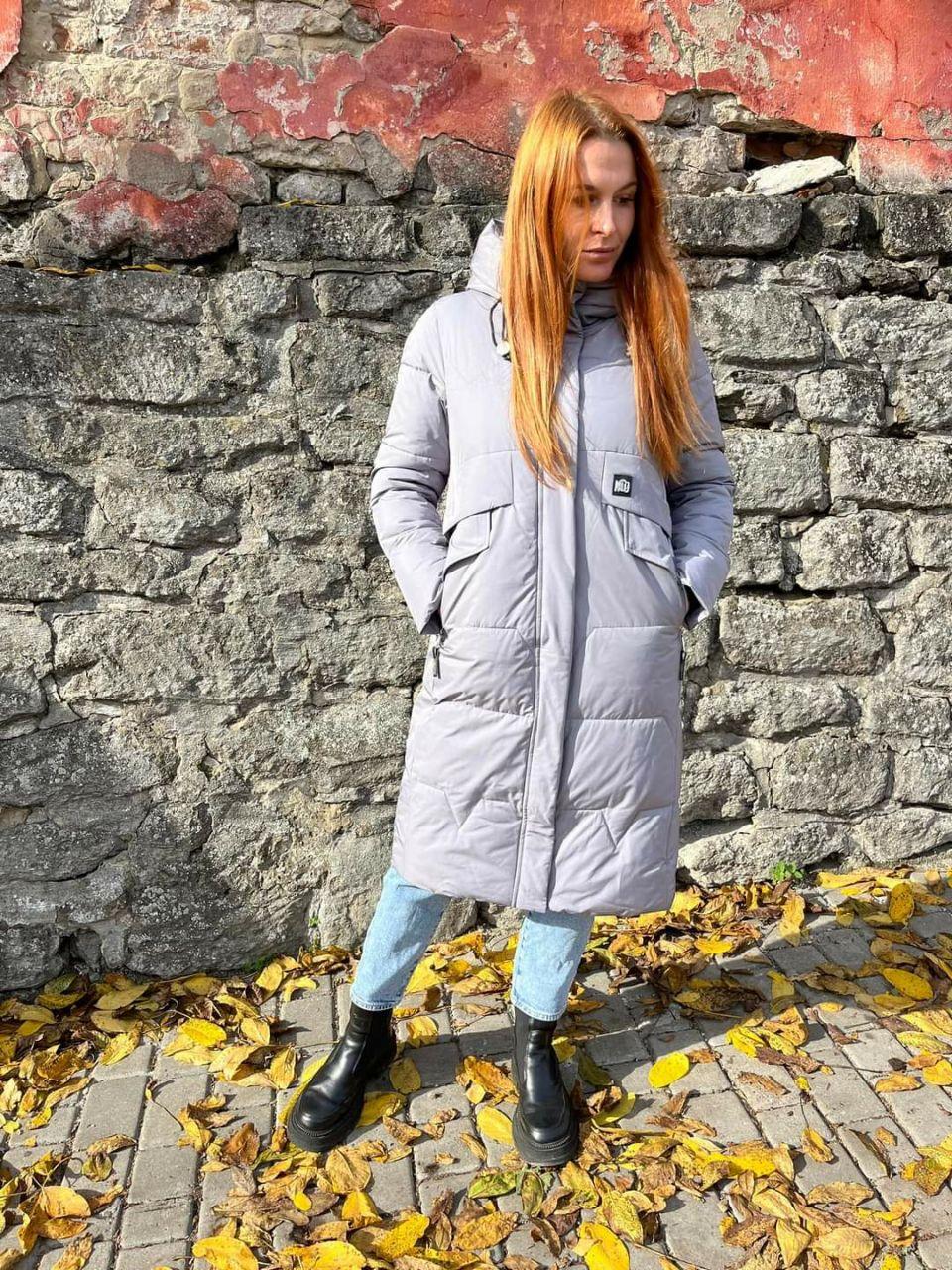 Подовжена зимова жіноча куртка, фото 1