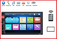 Мультимедийная MP3 магнитола в авто 2Din с 7-дюймовым дисплеем и дистанционным управлением Bluetooth AUX USB