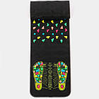 Масажний килимок з камінням 175х35 см, EMS / Доріжка масажна для ніг та спини / Ортопедичний аплікатор, фото 7