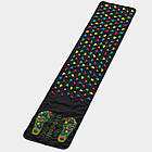 Масажний килимок з камінням 175х35 см, EMS / Доріжка масажна для ніг та спини / Ортопедичний аплікатор, фото 3