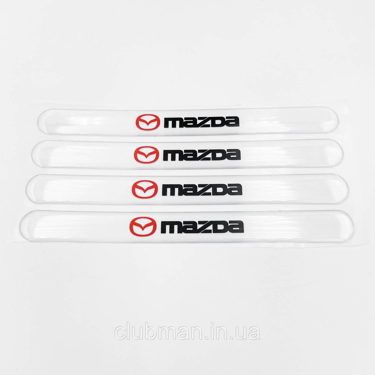 Захист на ручку дверей/ наклейки MAZDA (Мазда) - Комплект 4 шт