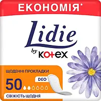 Ежедневные гигиенические прокладки Lidie Deo 50 шт