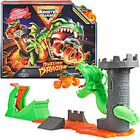 Игровой набор Monster Jam, Dueling Dragon Playset Дракон