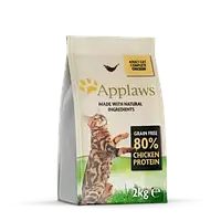 Applaws Adult Chicken 7,5кг - Полноценный сухой корм для взрослых кошек без зерна с курицей