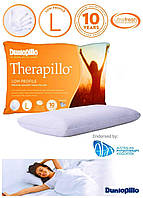 Ортопедическая подушка с эффектом памяти Dunlopillo Therapillo Low Profile