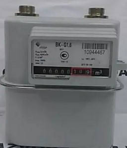 Газовый счетчик Elster BK-G1,6 Эльстер ВК G1,6 без КМЧ 1 1/4 дюйма 32 ...