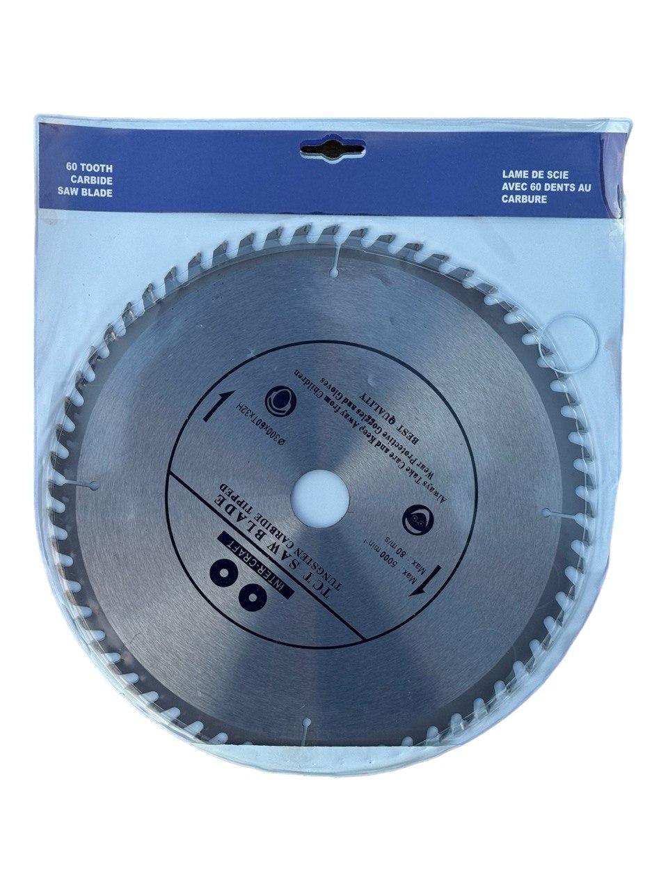 Диск пильний по дереву Inter-Craft 300*32 мм 60 зубів