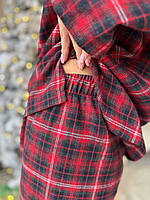 Піжама в клітинку. Домашній одяг. Жіночі набори для сну., фото 8